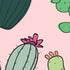 Cactus Print Nintendo 2DS XL (2017) Skin